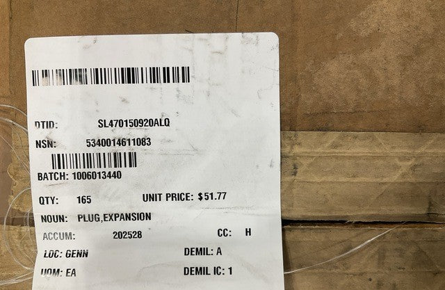 Expansion Plug AAVP7A1 NSN 5340-01-461-1083 - photo 4