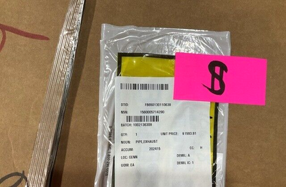 AIRCRAFT C-130 LOCKHEED 356883-1 EXHAUST TAIL PIPE 6799343 1560-00-571-4290 NOS