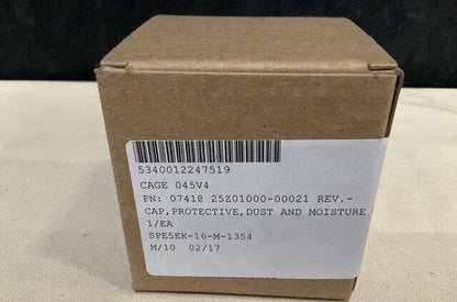 FVS/M1 TANK DUST AND MOISTURE PROTECTIVE CAP 25401000-00021 5340-01-224-7519 NOS