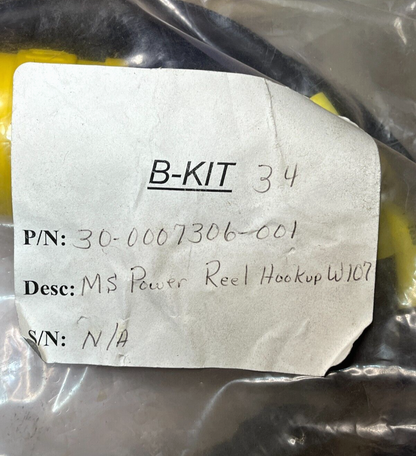 NEW POWELL AMPHENOL CONNECTOR 3 HOLE TF CABLE FLEXTREME 3/C 12 AWG 300V 10'