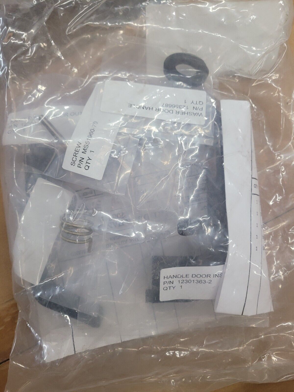 HMMWV HUMVEE HUMMER DOOR HANDLE KIT 5705619   (LH) {FRONT OR REAR} [SOFT DOOR]