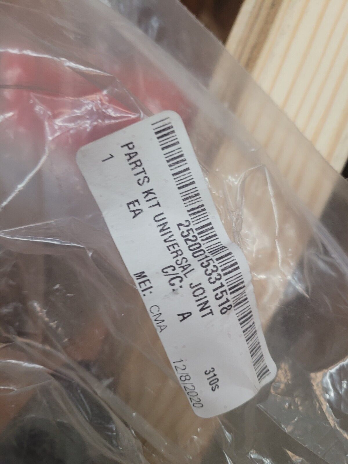 CP72NHB-A 135602  UNIVERSAL JOINT PARTS KIT 2520-01-533-1518 CP-72N-HB