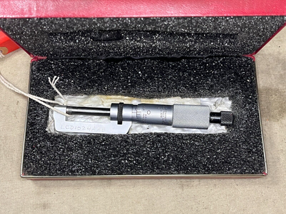 OUTSIDE MICROMETER CALIPER 228XRL 1'' 001'' LOCK NUT 07570174 5210-01-534-2746