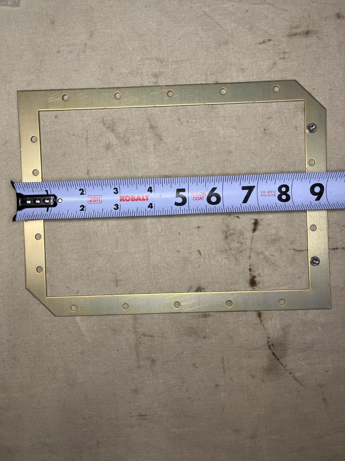 PIVOTAL POWER 717-646B EXHAUST LOUVER RETAINER EXHAUST SCREEN 5310-20-001-5936