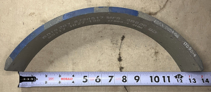 3/4TON TWO WHEEL TRAILER SINGLE BRAKE PAD LINER 8720517 2530-00-522-4183