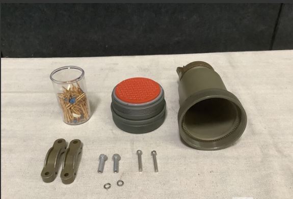 MILITARY CONNECTOR MS3406DJ44B52DW  5935-01-178-8387 MS3406DJ-44B52DW