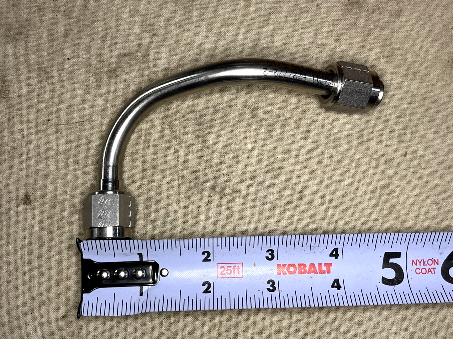 NEW ASSAULT AMPHIBIOUS VEHICLE 6227772-2 METAL TUBE ASSEMBLY 4710-01-332-1682