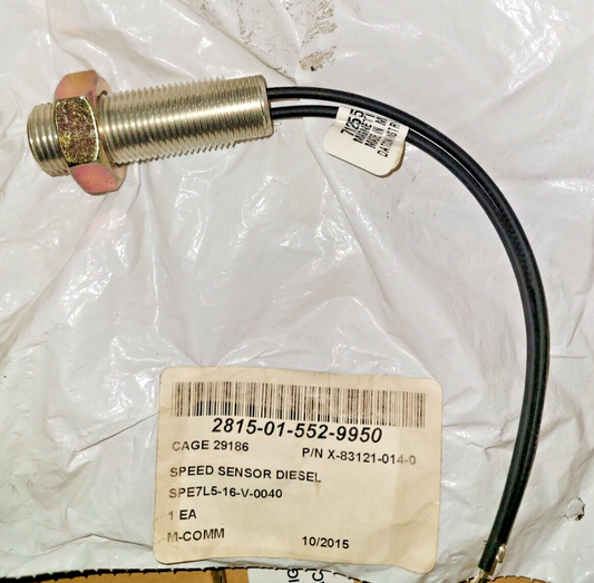 DIESEL ENGINE SPEED SENSOR 2815-01-552-9950 TENT MODULAR GENERAL PURPOSE SYSTEM