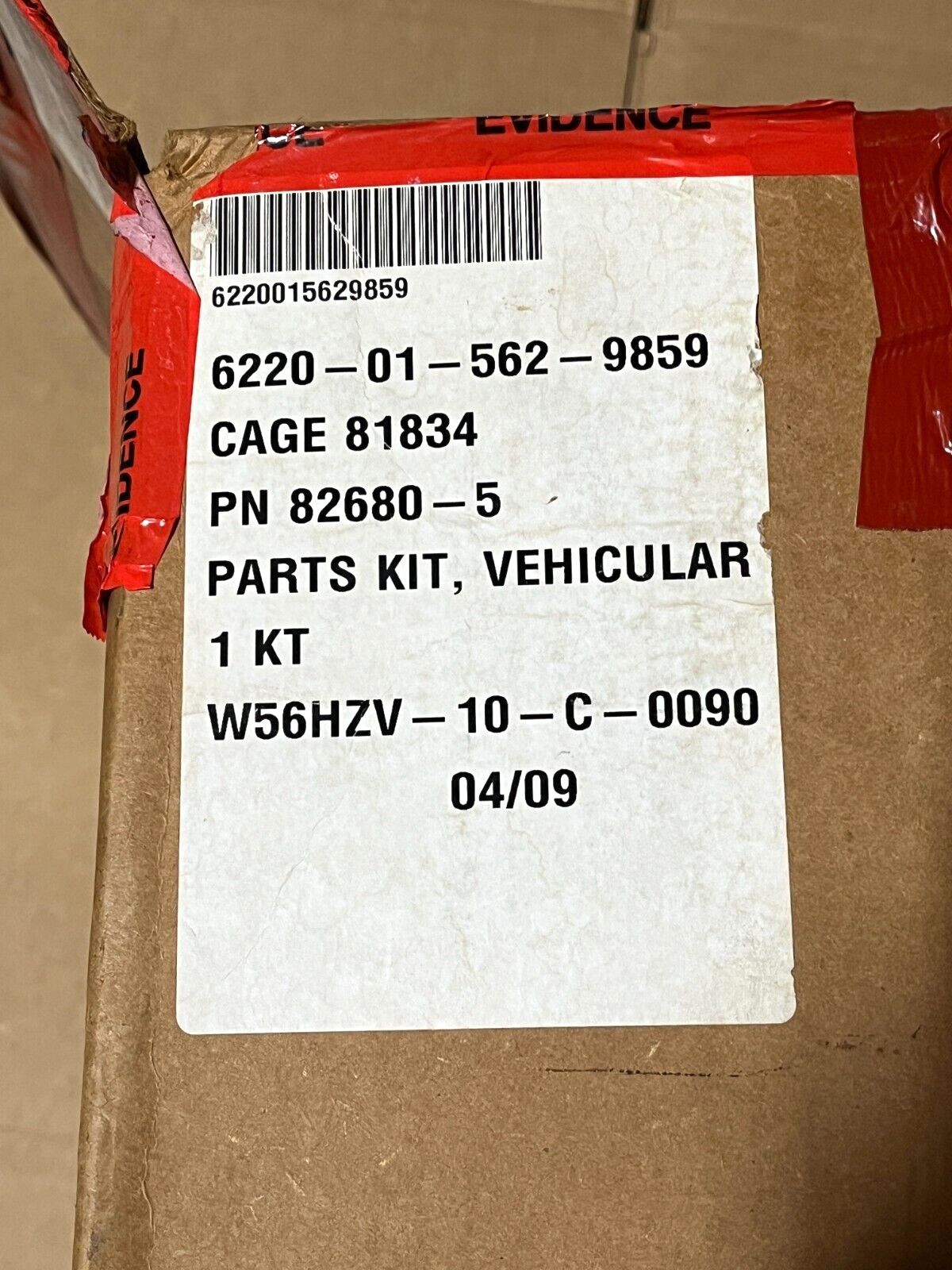 GROTE TRILLIANT VEHICLE LIGHTING 6 LIGHT PARTS KIT 82680-5 6220-01-562-9859