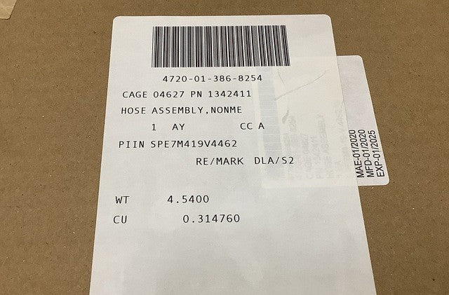 Hose Assy 1342411 NSN 4720-01-386-8254 - photo 4