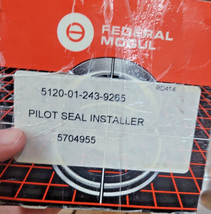 FEDERAL-MOGUL RD414 SEAL INSTALLING TOOL PILOT NSN 5120-01-243-9265 FOR HEMTT