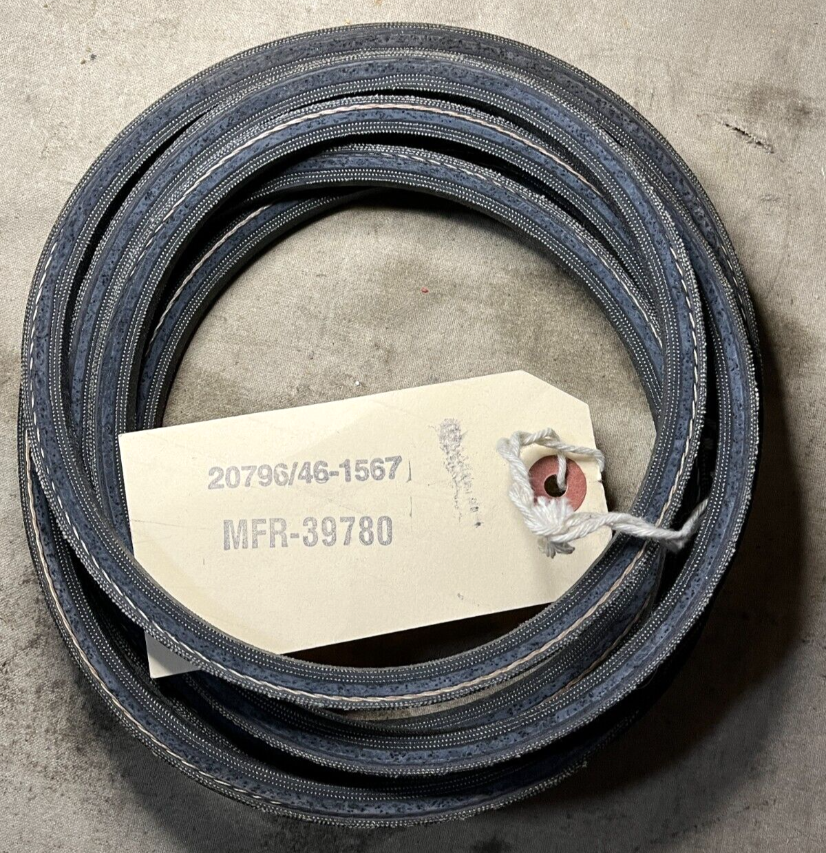 HELICOPTER CARRIER SH-60F 1163455 HEAVY DUTY MATCHED SET V BELT 3030-01-037-4934