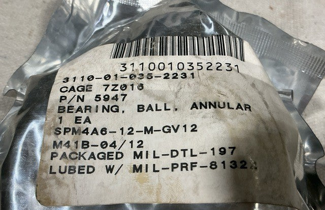 Ball Bearing NSN 3110-01-035-2231 - photo 5