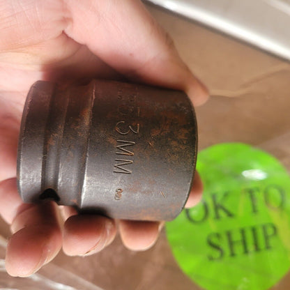 ASME B107.33M SOCKET WRENCH 3/4" DRIVE IMPACT 33 MM 6 PT 5130-01-400-0196