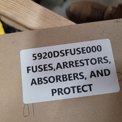 KRONE LSA-PLUS 6089 2 023-01 OVERVOLTAGE FUSES, ARRESTOR MAGAZINE, 1 LOT 10-PCS