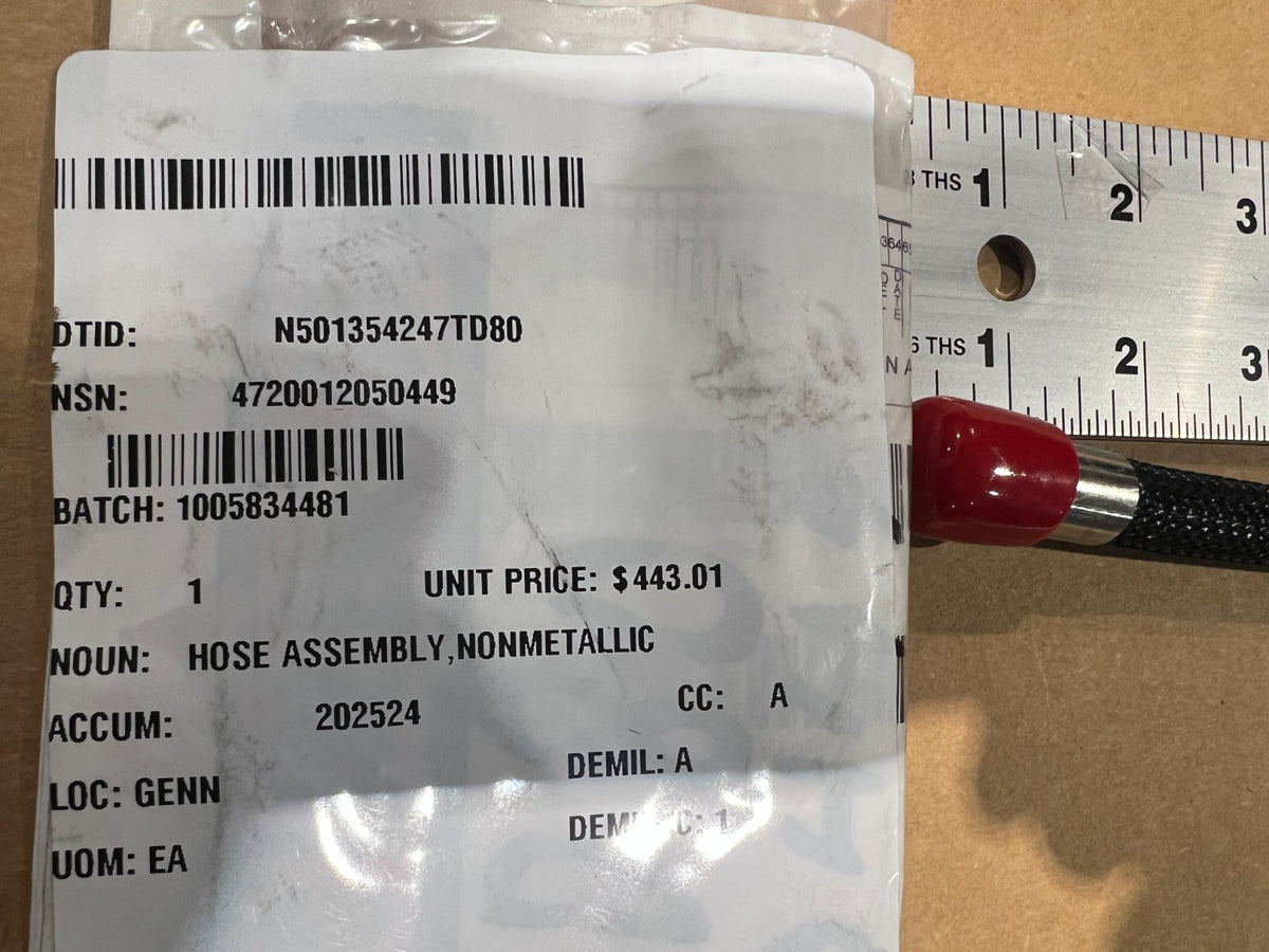 Nonmetallic Hose Assembly 55046-003 NSN 4720-01-205-0449 - photo 3