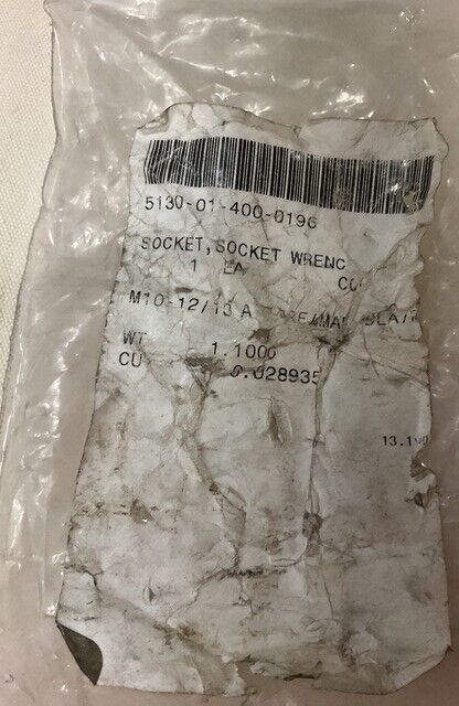 ASME B107.33M SOCKET WRENCH 3/4" DRIVE IMPACT 33 MM 6 PT 5130-01-400-0196