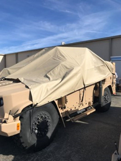 MILITARY JLTV DAILY-USE RECTANGULAR TARP 11"X11" TARPAULIN 2540-01-682-5029