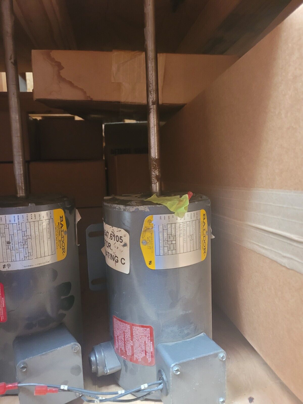 6105-01-395-2547	77499 BALDOR MOTOR 13229E6156 1425/ RPM 1.5 HP 220 V