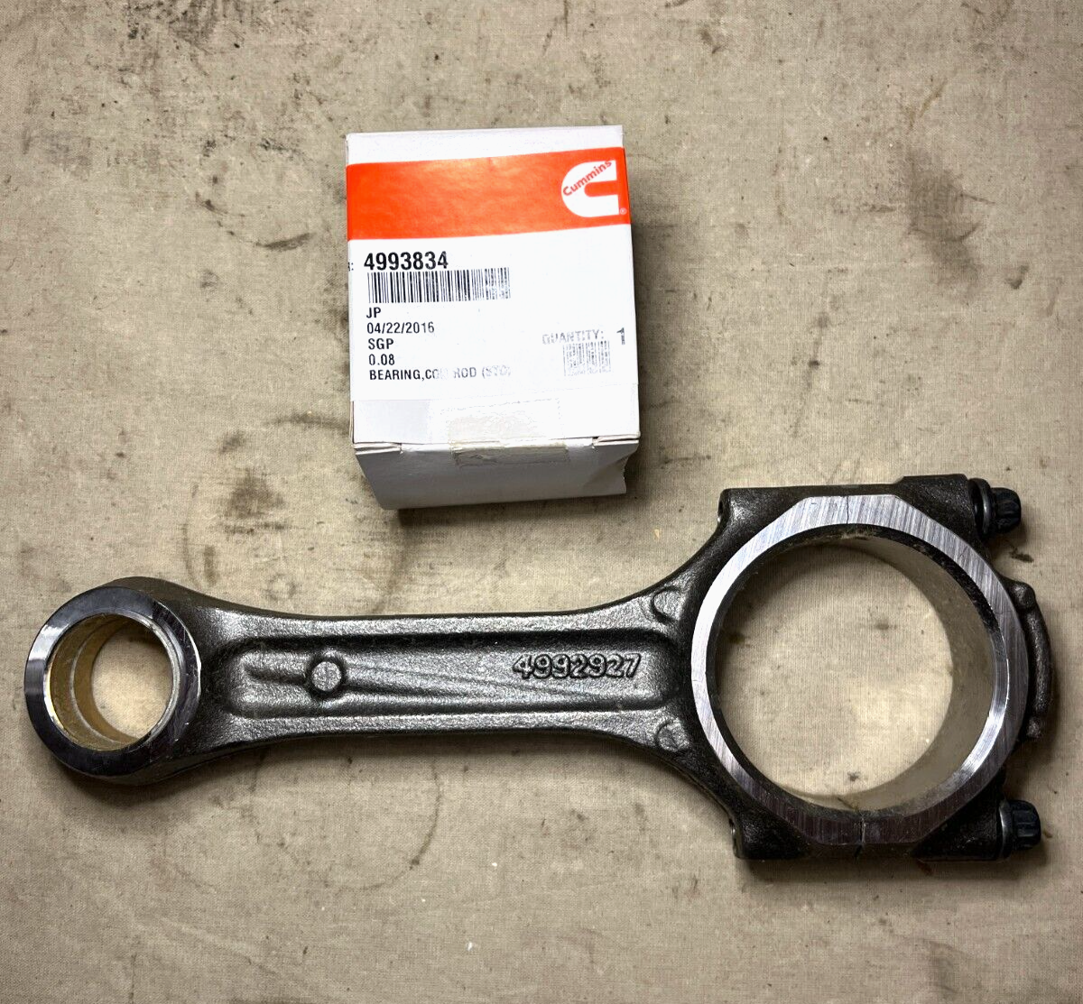 MEP-1060 DIESEL ENGINE CUMMINS 4944475 PISTON CONNECTING ROD 2530-01-593-4686