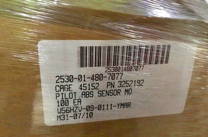 GENUINE MILITARY OSHKOSH 3252192 PILOT, ABS SENSOR VEHICULAR COMPONENTS BRACKET