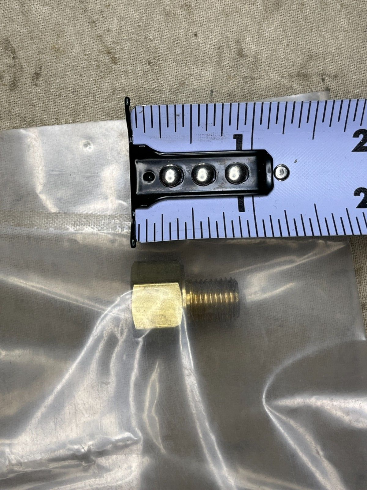 M998 HMMWV HUMMER 12339235 FITTING CALIPER BRAKE TUBE COUPLING 4730-01-184-6971