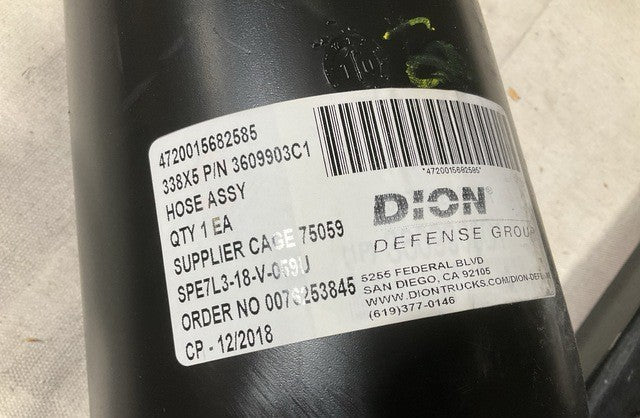 Air Cleaner Duct Hose Assy 3609903C1 NSN 4720-01-568-2585 - photo 3