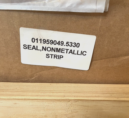 HMMWV M998 12339619-1 SEAL CARGO SHELL TO WHEELHOUSE LH 5583155 5330-01-195-9049
