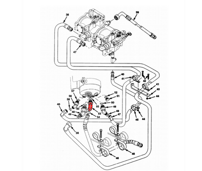 M-916A1 (LET), (HEMTT) PREFORMED HOSE, AIR INTK ELBOW 11664545 4720-00-134-4655
