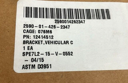 FMTV LMTV BAE SYSTEM 12414512 VEHICULAR COMPONENTS BRACKET 2590-01-426-2347