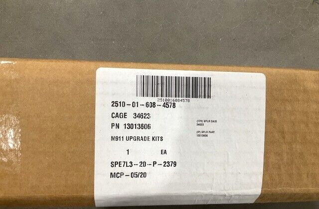 M998 HMMWV 13013606 LEFT-HAND VEHICULAR SIDE DOOR HINGE 2510-01-608-4578 NOS