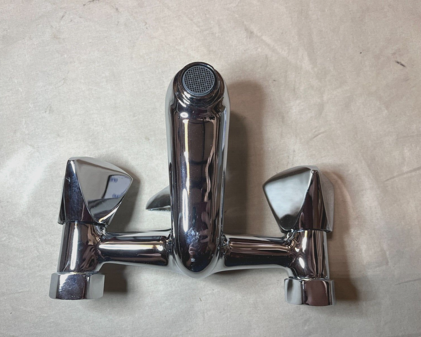 ITALIAN MADE NEW PENTAGONO STAINLESS BATHTUB / SHOWER FAUCET HEAD MIXTURE MIXER