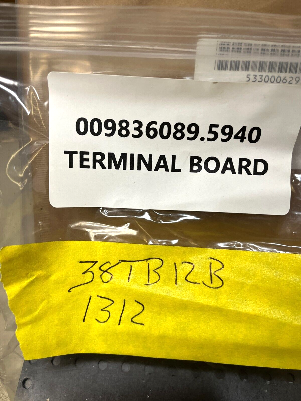 BARRIER 12-141 30A 600V 12P, 12 POSITION TERMINAL BLOCK BOARD 5940-00-983-6089