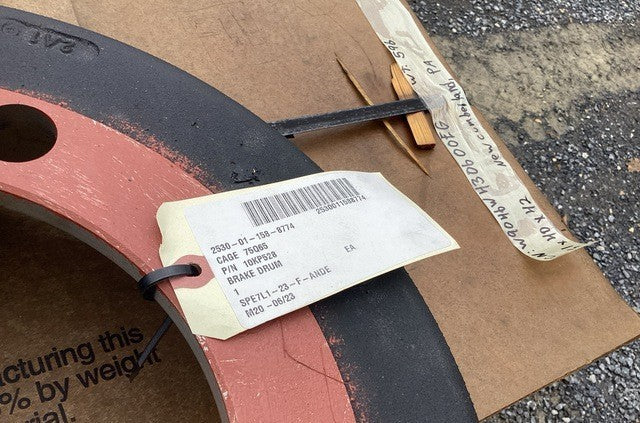 Internal Brake Drum 10KP528 NSN 2530-01-158-8774 - photo 3