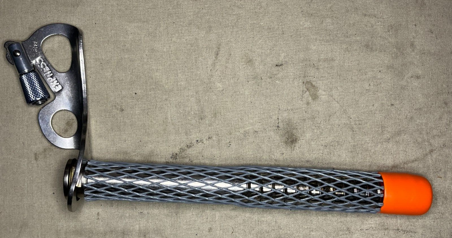 SINGLE ICE SCREW 19CM ANCHOR BLACK DIAMOND EXPRESS ICE SCREW CARABINER TYPE X