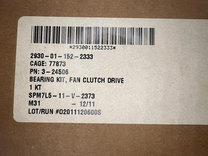 Drive Fan Parts Kit 3-24506 NSN 2930-01-152-2333 - photo 4