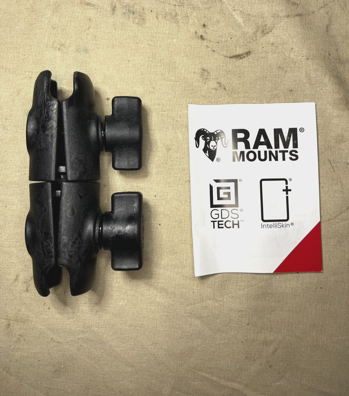 RAM MOUNTS RAP-B-200-12U 1" COMPOSITE DOUBLE SOCKET SWIVEL ARM 5340-01-622-0156