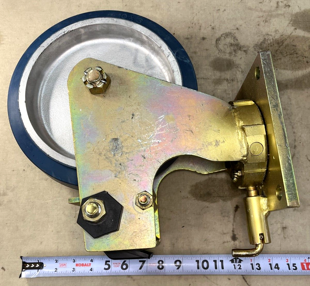 AIRCRAFT F-16 A-A-55618-8PBL SWIVEL CASTER CET20-24 A-A-55618 5340-01-453-0784