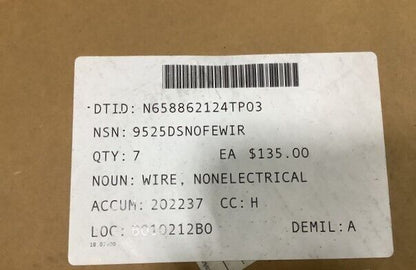 COIL/SPOOL X 0.062 OF WELDING WIRE 1100 ALUM AWS A5.10-99 ER1100 USA