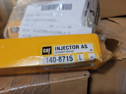 GENUINE CATERPILLAR CS433-C DRUM ROLLER FUEL INJECTOR ASSEMBLY 140-8715