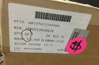 FMTV M1078 29501202 FLUID FILTER ELEMENT 23049248 ESK-22875 2940-01-361-0628