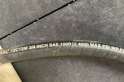 CNH INDUSTRIAL R49546 NON-METALLIC HOSE ASSEMBLY FITS CASE,MDL. 1155E LOADER NOS