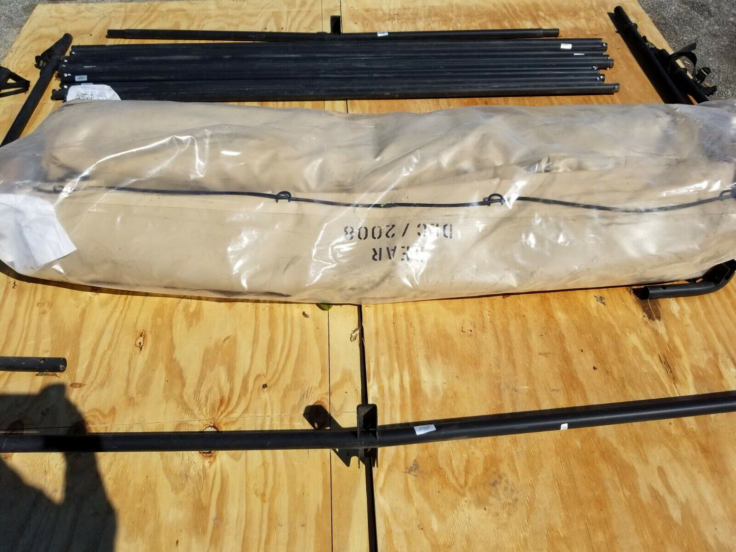 FMTV LMTV CARGO KIT TAN M1078 Cargo Kit With Tubes Military Truck New Surplus