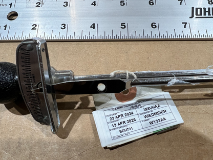 Inch Drive Flat Beam Torque Wrench TB750-25 - photo 2