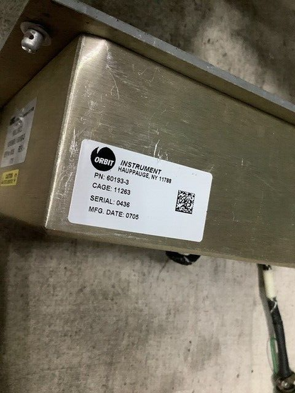 ORBIT INSTRUMENT 60193-3 ROLLBALL ASSEMBLIES DATA ENTRY TRACKBALL 5895014848946