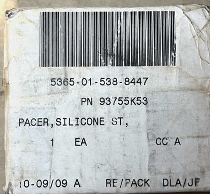 GENUINE HELICOPTER MH-60S 93755K53 SILICONE ST SPACER 5365-01-538-8447