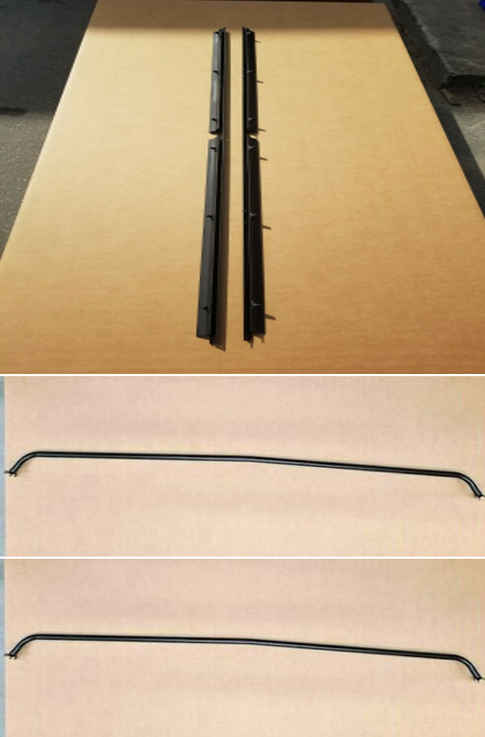 HMMWV 4 Man Soft Top KIT Hand Rail SET, Bows Humvee M998 Right Handrail Military