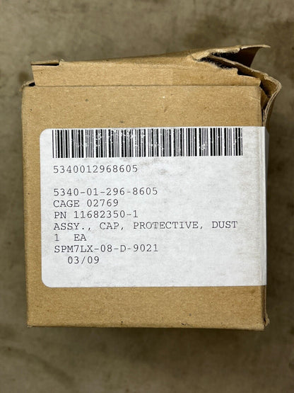 M1 ABRAMS ELECTRO-TECH 11682350-1 DUST MOISTURE PROTECTIVE CAP 5340-01-296-8605