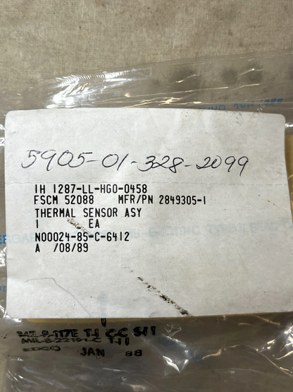 LOCKHEED 2849305-1 THERMAL RESISTOR AN/BSY-1(V)SIGNAL SYSTEM 5905-01-328-2099