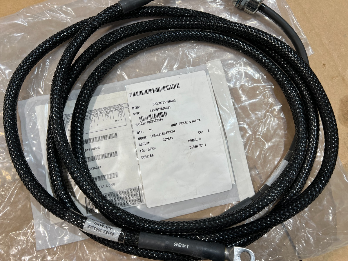 Electrical Lead 3863368 NSN 6150-01-583-6391 - photo 2
